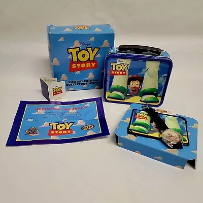 $54 • Buy Disney Watch Toy Story Buzz & Woody Watch & Lunchbox Timepiece Disney's Fossil 
