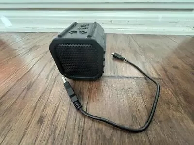 ECOXGEAR Portable Multimedia 3” Cube Waterproof Bluetooth Speaker Good Condition • $9.99