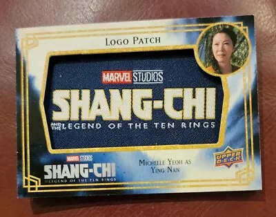 Shang Chi Legend Of The Ten Rings Logo Patch Trading Card - SCP-3  Michelle Yeoh • $20