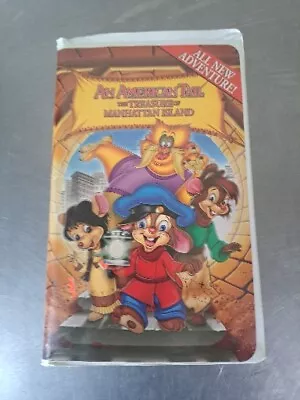 American Tail An - The Treasure Of Manhattan Island (VHS 2000 Clamshell)  • $4.79