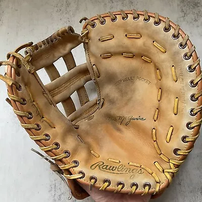 Rawlings RFM9 First Base 12  RHT Baseball Glove Mark McGwire Deep Well Pocket • $50