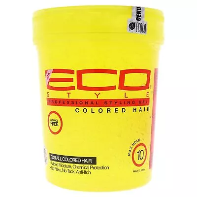 ECO Styler Yellow Extra Firm Professional Hair Styling Gel 32oz/907g • £14.11