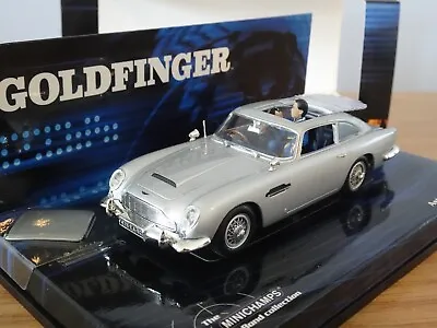 £57.39 • Buy Minichamps James Bond 007 Aston Martin Db5 Silver Car Model 400 137260 1:43