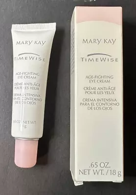 NOS Mary Kay TimeWise Age-Fighting Eye Cream 0.65 Oz 18g Discontinued 710100 • $20.97