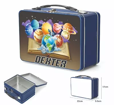 £15 • Buy Personalised Name Lunch Box School Kids