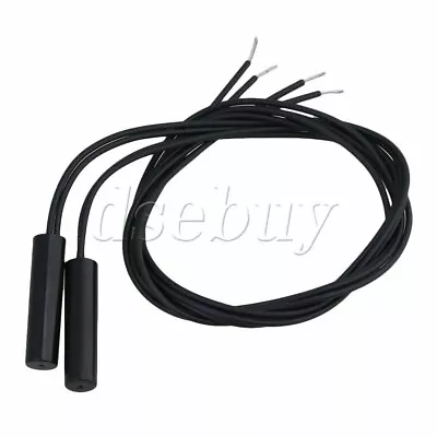 2 X Cylindrical Plastic Mounted Reed NO Proximity Switch Magnetic Sensor • $8.40