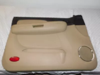 07 08 09 Chevy Tahoe Yukon Suburban Silverado Driver Front Door Panel Tan OEM • $200