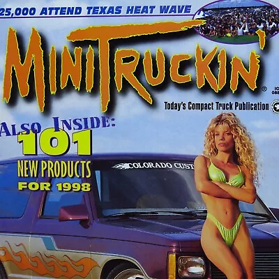 Xlnt Dec.1997 MINITRUCKIN' (V11 #12)/Vans & Trucks How-To Tech 100 Pages    • $19.99