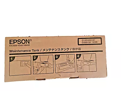 NEW In Box Epson Ink Maintenance Tank Box C12C890191 / PXMT2 C890191 0130 • $30