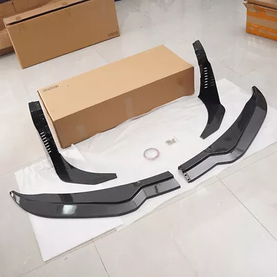 For 2014~2019 Corvette C7 Z06 Stage 3 Front Lip Splitter / Winglets Carbon Fiber • $222.21