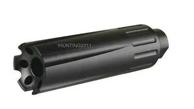 5.56 1/2-28 Linear Compensator Muzzle Brake 4.5  Black Aluminum For Bolt Action • $39.68