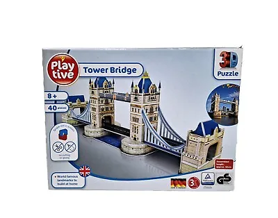 London Tower Bridge 3D Jigsaw Puzzle 42cm | Brand New Sealed  • £12.99