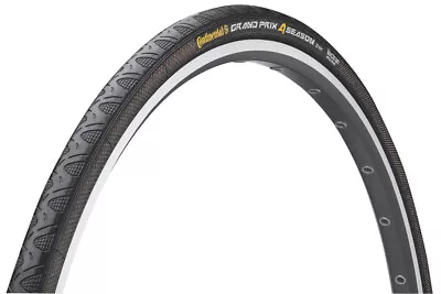 Continental Grand Prix 4 Season Black Folding Tyre - 700 X 23mm • $124.64