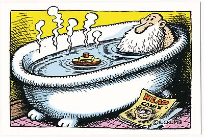 Head Comix - Mr. Natural - R. Crumb Postcard 156 • $5.99