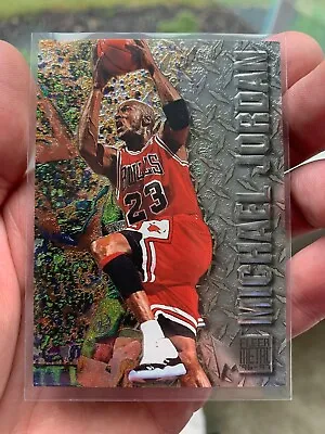 Michael Jordan Fleer Metal #11 96-97 Chicago Bulls In Great Shape High Grade • $50
