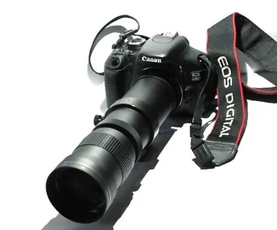 800mm =1200mm Lens On CANON DIGITAL EOS Wildlife Photography 4000D 2000D 100D 5D • £99.92