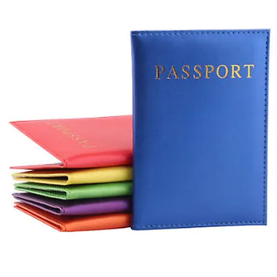 Passport Cover Holder Wallet Case Organizer Protector Travel Accessories Sleeve • $5.49