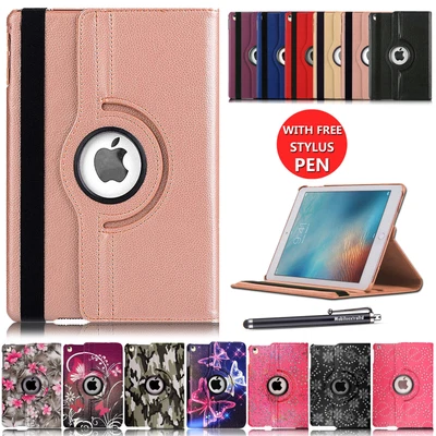 £4.99 • Buy 360 Leather Case Cover Apple IPad 2 3 4 5 6 7 8 Air/Mini/Pro 9.7 10.2 10.5 11