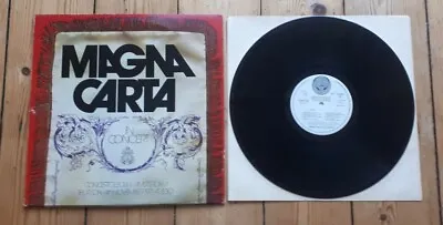 Magna Carta In Concert LP Vertigo Italian Pressing 1972 • $18.50