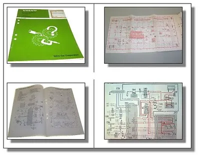 Volvo 780 1990 Circuit Diagrams Electric B280F B230FT Shop Manual • $10.58