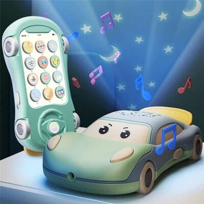 $14.90 • Buy Toys For 1 2 3 4 5 6 Year Old Girls Boys,Kids Cell Phone Toy Car Projection Car.