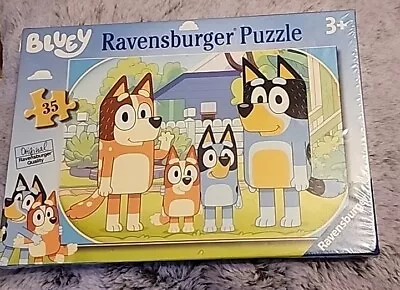 NEW! Ravensburger Bluey - 35 Piece Jigsaw Puzzle For Kids Age 3 Years +. SEALED! • $19.89