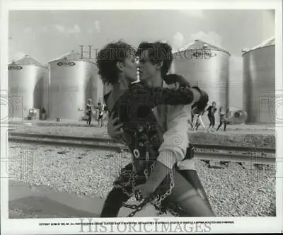 1984 Press Photo C. Thomas Howell And Jamie Lee Curtis In  Grandview U.S.A.  • $17.99