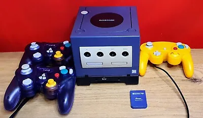 Nintendo GameCube 5 Games GameBoy Player With 3 Pokemon Games & Carry Case • £315