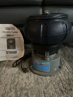 Chicago Electric 5LB Vibratory Tumbler Polishing Small Metal Parts (5LB Tumbler) • $67.50