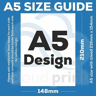 £0.99 • Buy A5 Flyer Leaflet Print 170gsm Gloss Single & Double Sided Cards Same Price £0.99