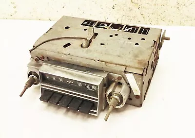 Vtg 1960s Delco GM Chevy Car Truck AM Radio Stereo Push Button OEM  PARTS/REPAIR • $24.99