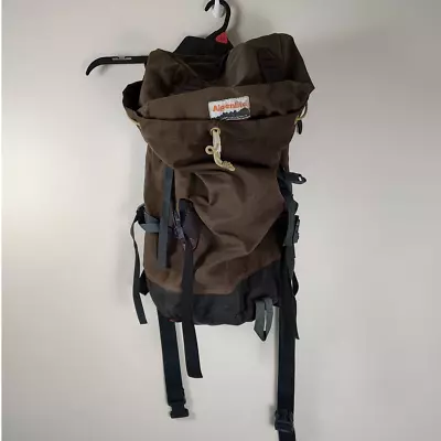 Alpenlite Vintage Bushcraft Canvas Backpack Hiking Backpack 70s-80s • $119.99