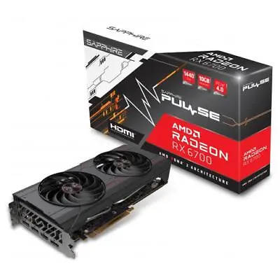 $503 • Buy Sapphire PULSE AMD Radeon RX 6700, 10GB