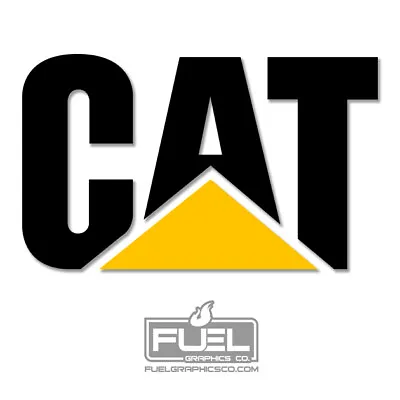 CAT Premium Vinyl Decal Sticker - Caterpillar Construction Equipment Logo • $6.43