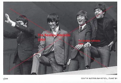 The Beatles Adelaide South Australia 1964 Tour Limited Edition Photograph Print • $68.75