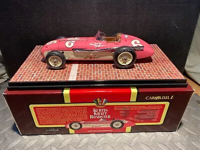 1/18 Carousel 1 Kurtis Kraft Roadster 1955 Indy 500 Winner #6 Bob Sweikert Zink • $79.99