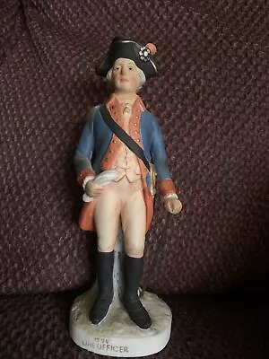 Vintage Lefton China Hand Painted Military Figurine 1779 Line Officer-kw3678 • $19.99