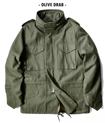 HOUSTON M-65 Field Jacket Hoodie Liner Quilting • £212.92