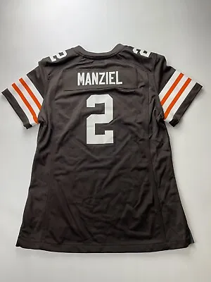 Cleveland Browns Johnny Manziel #2 Nike On Field Jersey Womens Size Medium • $19.95
