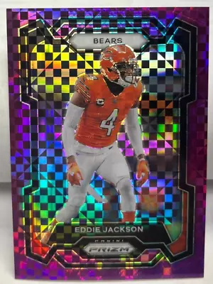 Eddie Jackson 2023 Panini Prizm #52 - PURPLE POWER Prizm #'d 42/49 CHICAGO BEARS • $29.99