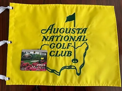 2005 Masters Badge Ticket Augusta National Golf Pga Tiger Woods Wins Very Rare • $149.95