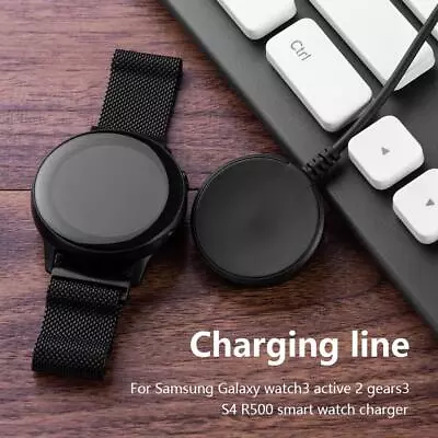 1M USB Charging Cable For Samsung Galaxy Watch3/Active 2/Gear S3 S4 R500 • $12.29