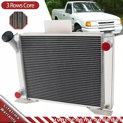 3 Row Core Aluminum Radiator For 1982-1994 Ford Ranger V8 Engine Conversion Swap • $159