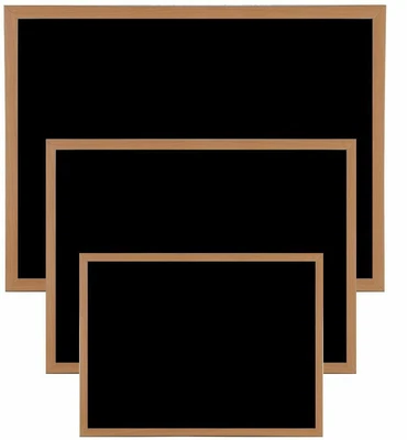 £10.99 • Buy Blackboard Magnetic Wooden Framed Office School Shop Notice Menu Chalk Board