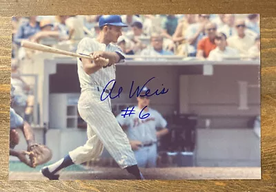 Al Weis Signed Autographed Auto 4x6 Photo New York Mets • $4.99