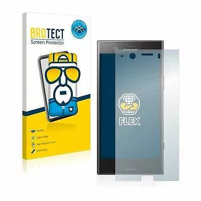 Sony Xperia XZ1 Compact   2 X BROTECT® Flex 3D Full Cover Screen Protector • $34.19