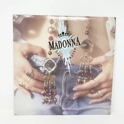 Vintage Madonna Like A Prayer LP Vinyl Record 12” 33 RPM 25844-1 Sire 1989 • $24.95