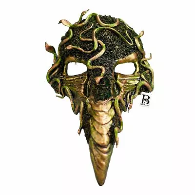 Medusa Costume Plague Doctor Evil Skull Halloween Masquerade Animal Cosplay • $48.95