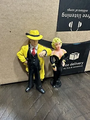 Vintage 90s Applause Dick Tracy Breathless Mahoney Madonna Dolls Set PVC Tracey • $12