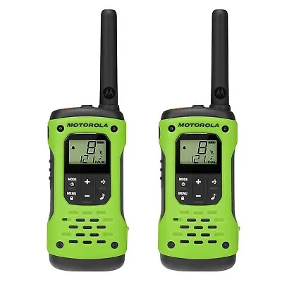 Motorola Walkie Talkie 2 Two Way Radio Long Distance Range Talkies Waterproof ~~ • $139.99